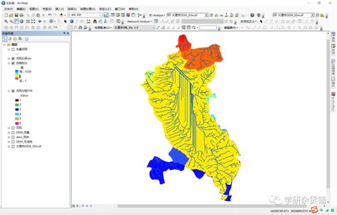 水流方向|【ArcGIS基础】水文流域分析